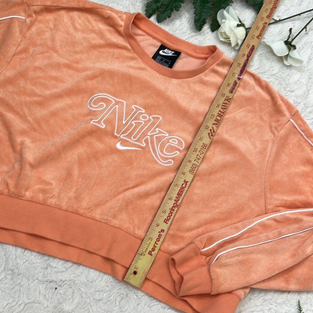 Orange Nike Pull Over Sweatshirt - Picture 6 of 6